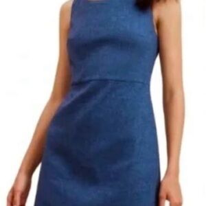 Banana Republic One Shoulder Blue Dress